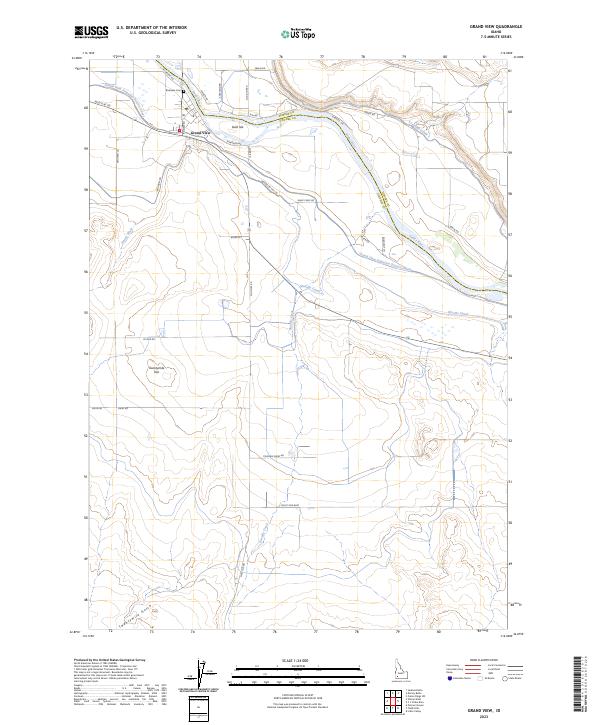 USGS Topographic Map – Grand View
