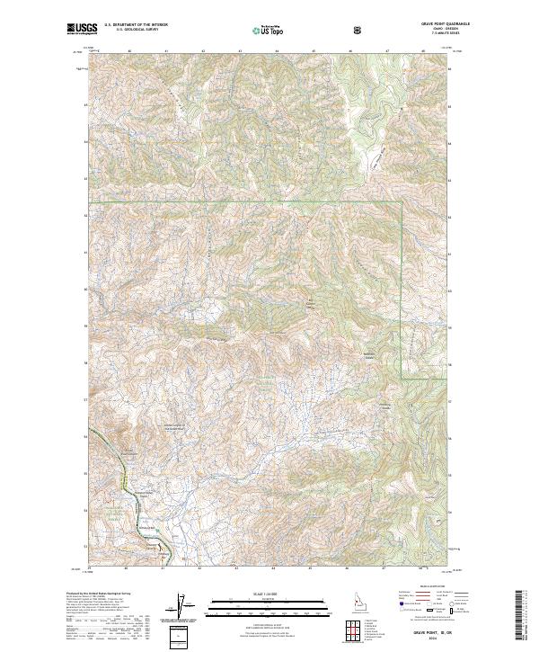 USGS Topographic Map – Grave Point