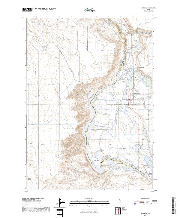 USGS Topographic Map – Hagerman