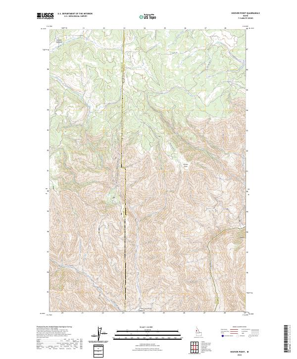 USGS Topographic Map – Hoover Point