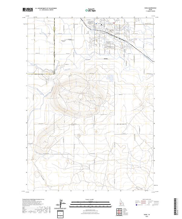 USGS Topographic Map – Kuna