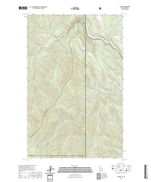 USGS Topographic Map – Leonia
