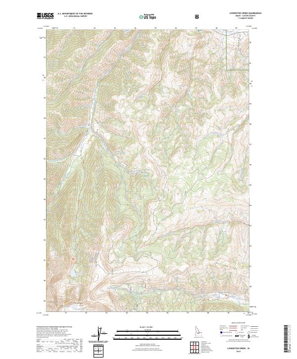 USGS Topographic Map – Livingston Creek