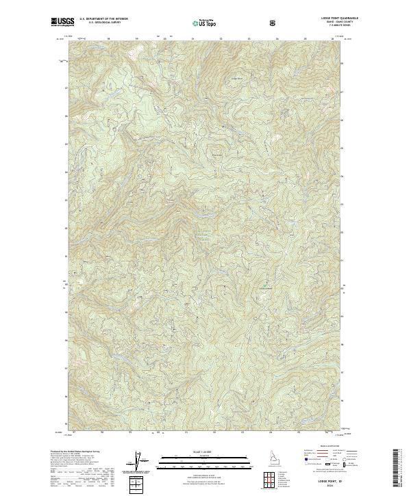 USGS Topographic Map – Lodge Point