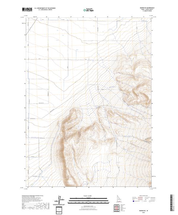 USGS Topographic Map – Marion SE