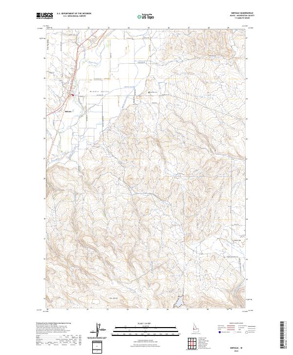 USGS Topographic Map – Midvale