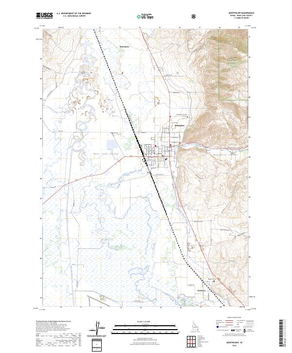 USGS Topographic Map – Montpelier