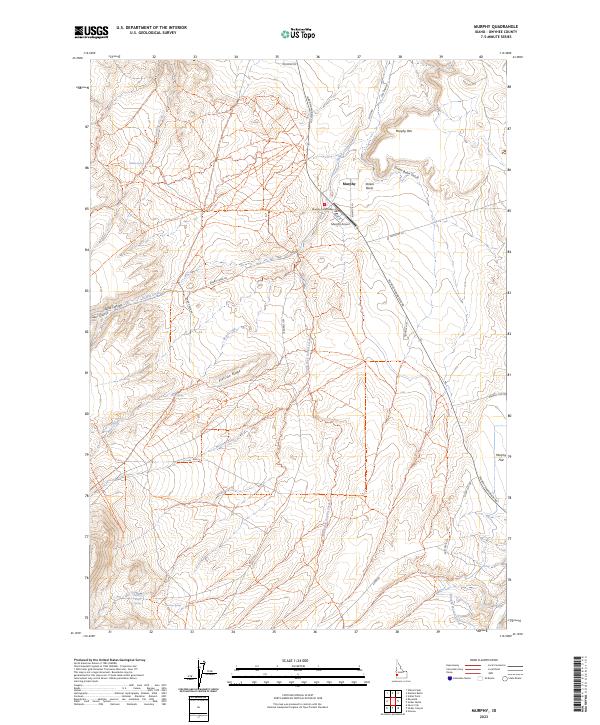 USGS Topographic Map – Murphy