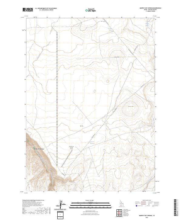 USGS Topographic Map – Murphy Hot Springs