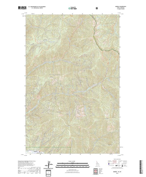 USGS Topographic Map – Murray