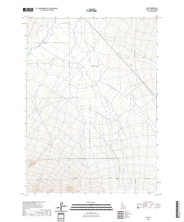 USGS Topographic Map – Naf
