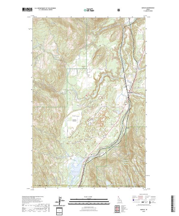 USGS Topographic Map – Naples