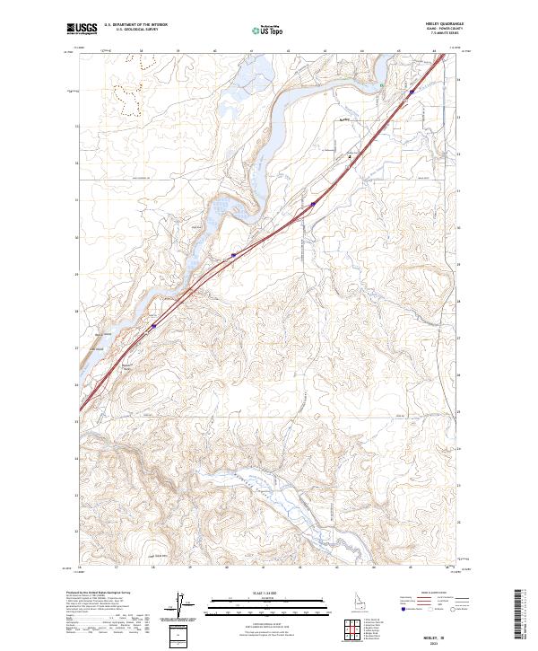 USGS Topographic Map – Neeley