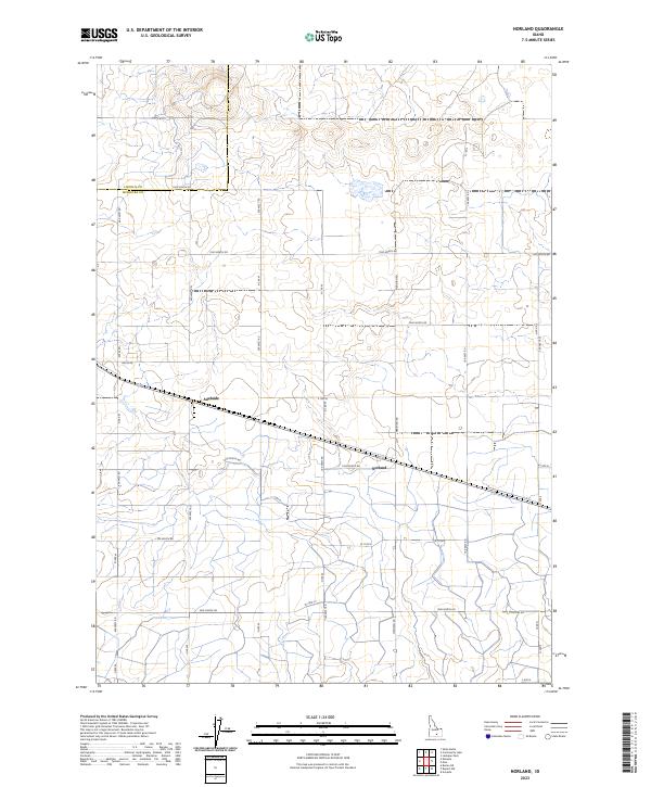 USGS Topographic Map – Norland