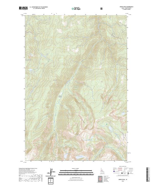 USGS Topographic Map – North Pole