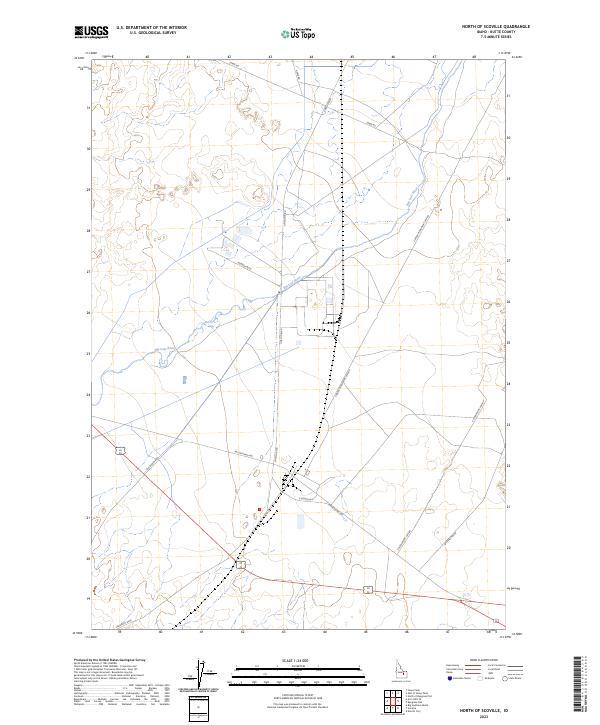 2023 Map of North of Scoville, 2023 Print