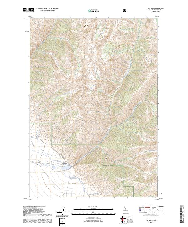 USGS Topographic Map – Patterson