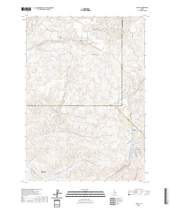 USGS Topographic Map – Pearl