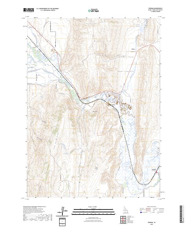 USGS Topographic Map – Pegram