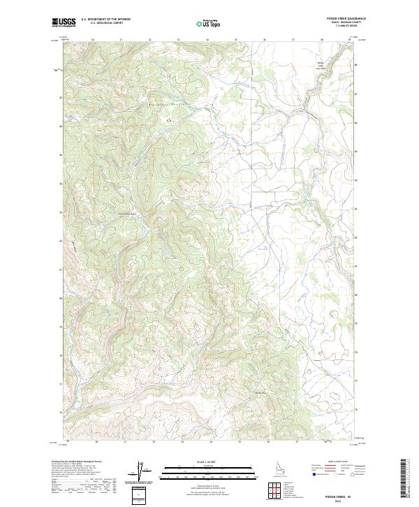 USGS Topographic Map – Poison Creek