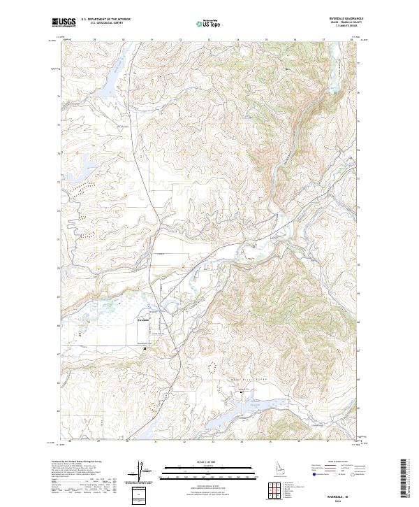 USGS Topographic Map – Riverdale