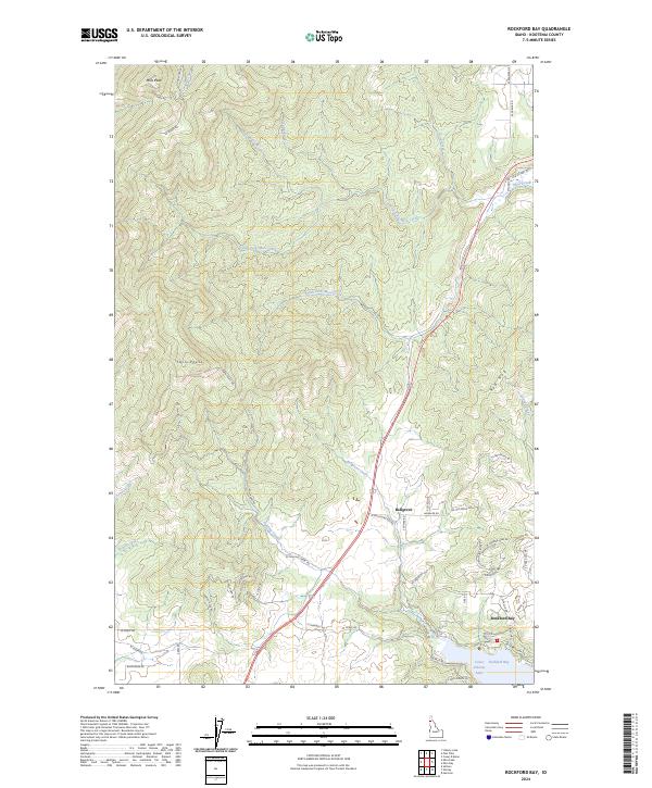 USGS Topographic Map – Rockford Bay