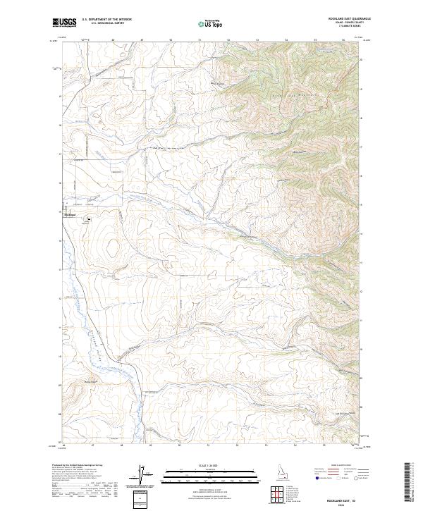 USGS Topographic Map – Rockland East