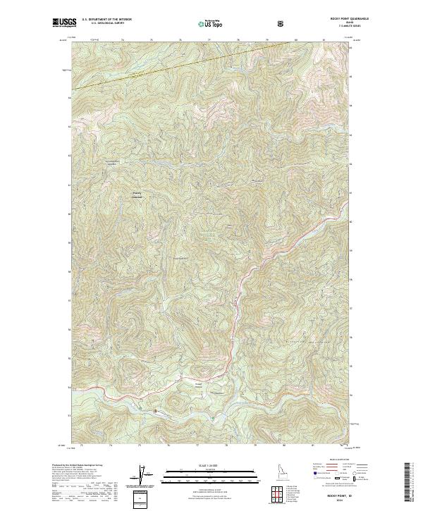 2024 Map of Rocky Point, 2024 Print