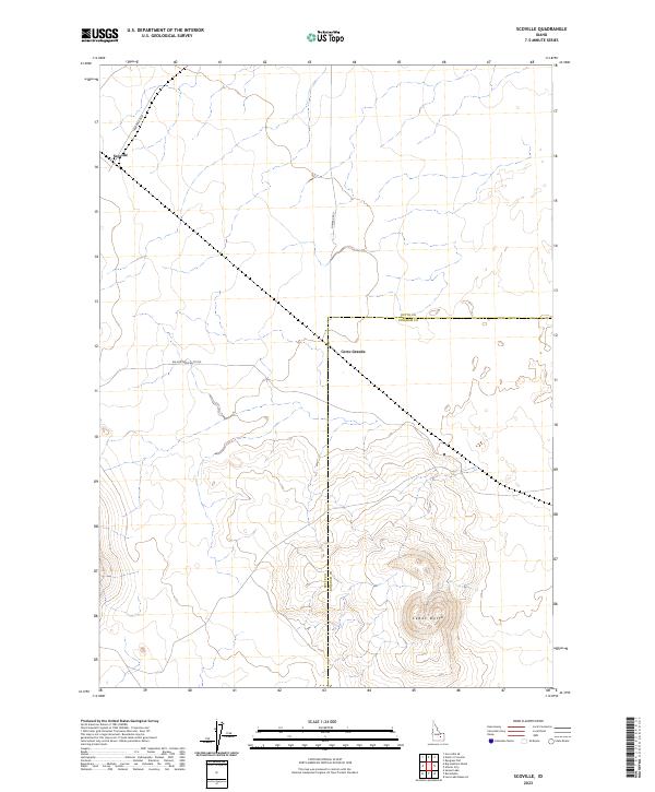 USGS Topographic Map – Scoville