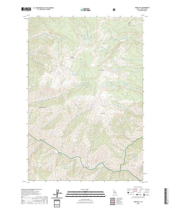 2024 Map of Sheep Hill, 2024 Print