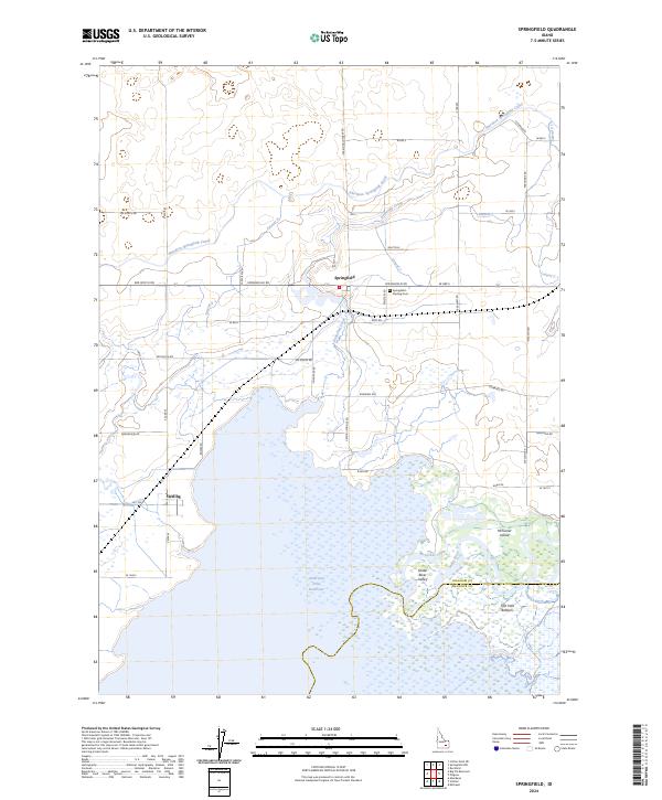USGS Topographic Map – Springfield