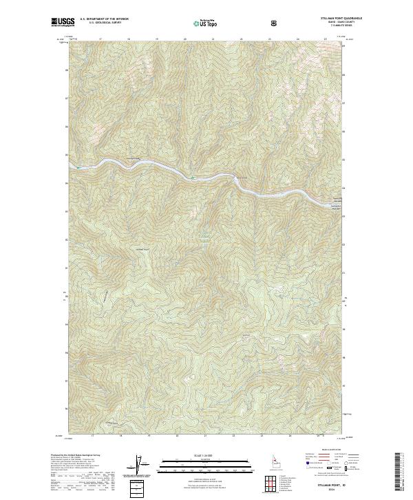 2024 Map of Stillman Point, 2024 Print