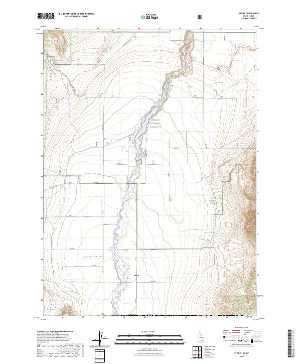 USGS Topographic Map – Stone