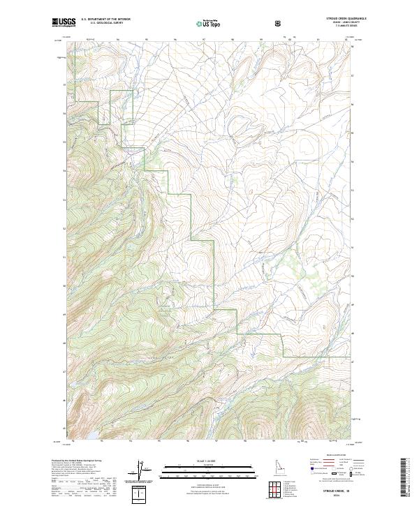 USGS Topographic Map – Stroud Creek