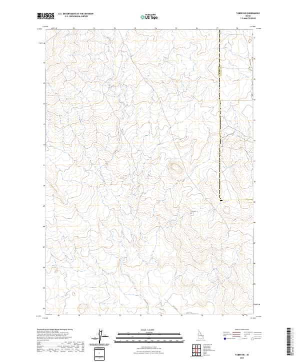 2023 Map of Taber NE, 2023 Print