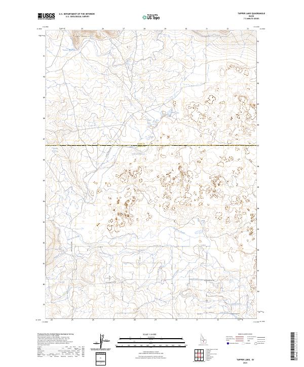USGS Topographic Map – Tapper Lake