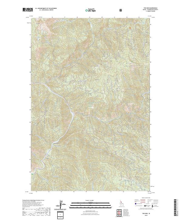 USGS Topographic Map – The Nub