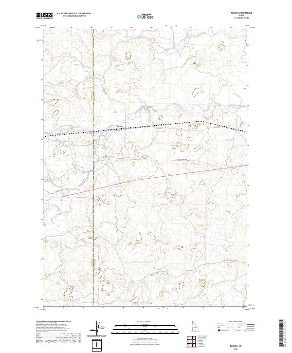 USGS Topographic Map – Tunupa