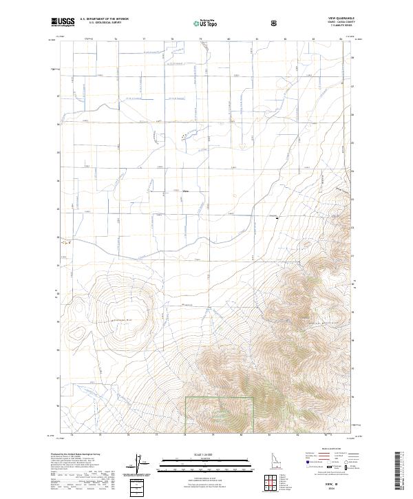 USGS Topographic Map – View