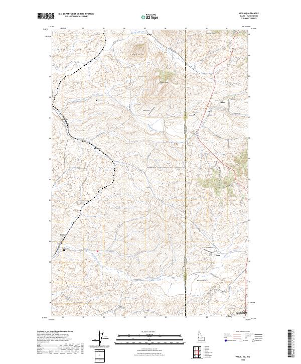 USGS Topographic Map – Viola