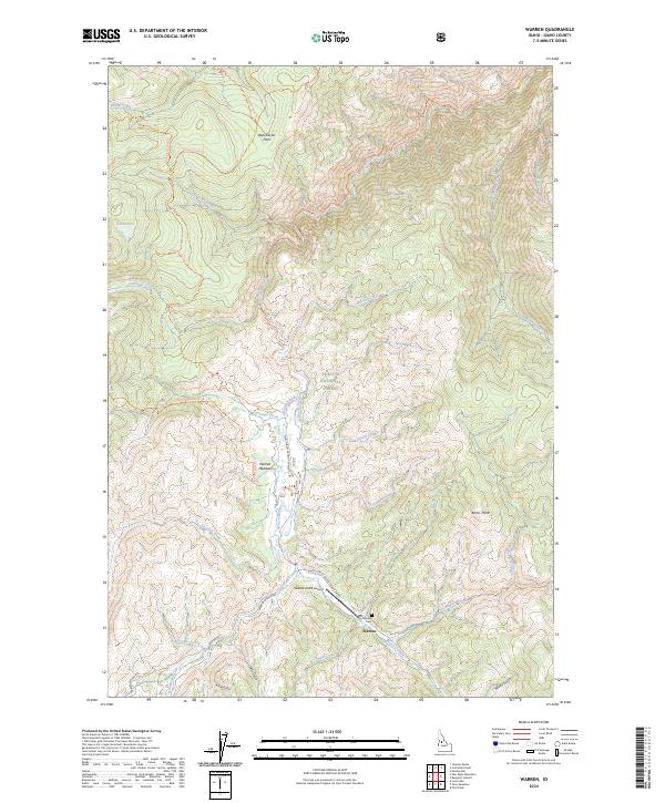 USGS Topographic Map – Warren