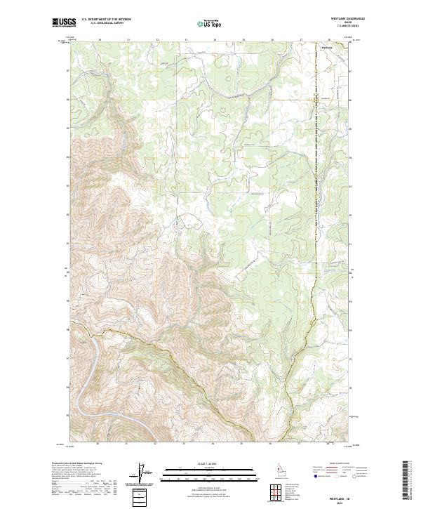 USGS Topographic Map – Westlake