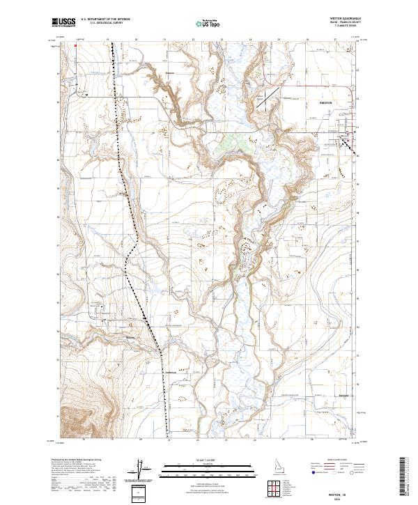 USGS Topographic Map – Weston