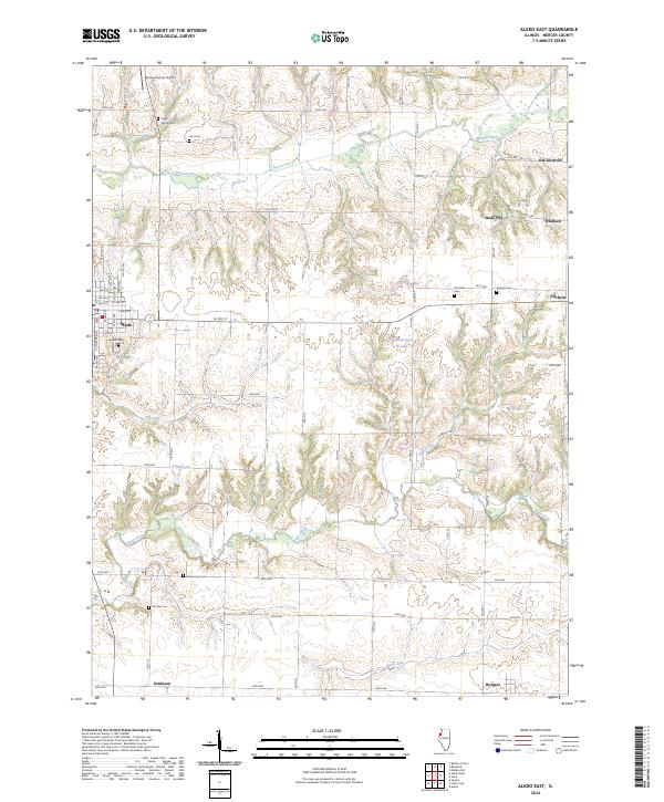 USGS Topographic Map – Aledo East