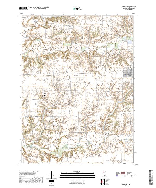 USGS Topographic Map – Aledo West