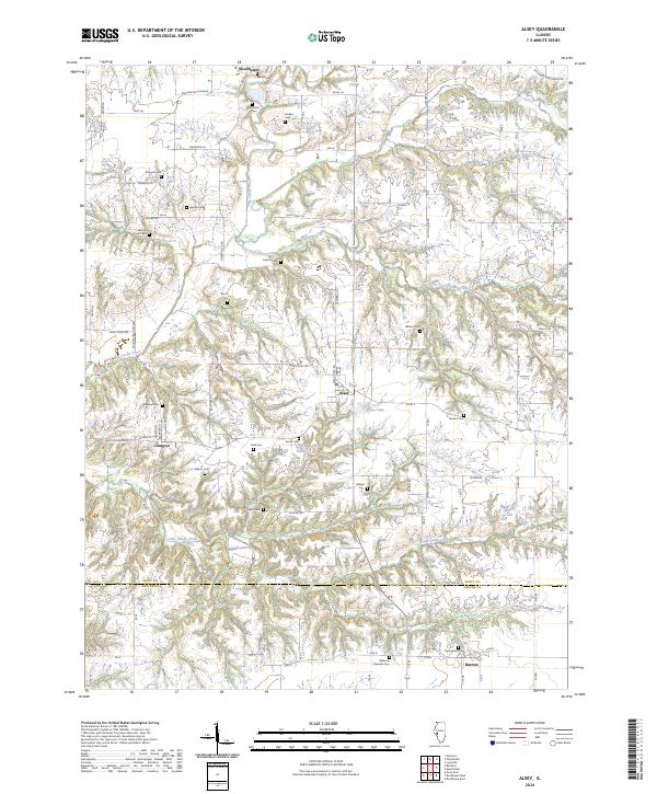 USGS Topographic Map – Alsey