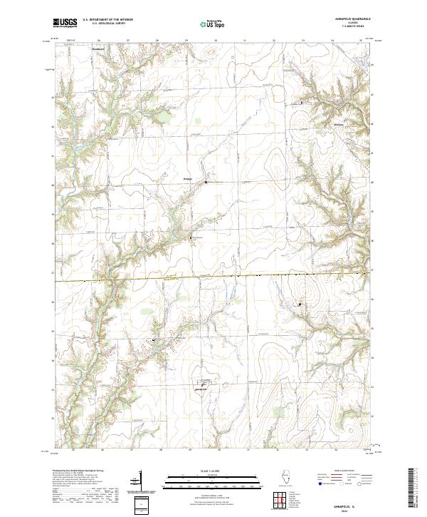 USGS Topographic Map – Annapolis
