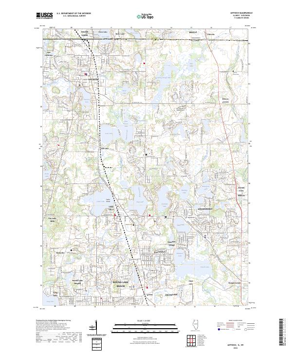 USGS Topographic Map – Antioch