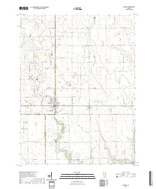 USGS Topographic Map – Atwood