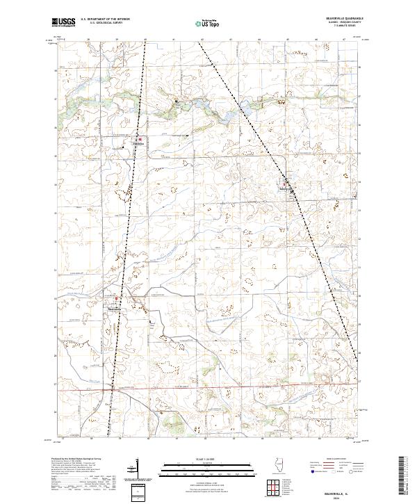 USGS Topographic Map – Beaverville